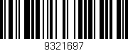 Código de barras (EAN, GTIN, SKU, ISBN): '9321697'
