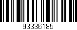 Código de barras (EAN, GTIN, SKU, ISBN): '93336185'