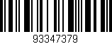 Código de barras (EAN, GTIN, SKU, ISBN): '93347379'