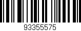 Código de barras (EAN, GTIN, SKU, ISBN): '93355575'