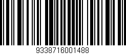 Código de barras (EAN, GTIN, SKU, ISBN): '9338716001488'