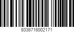 Código de barras (EAN, GTIN, SKU, ISBN): '9338716002171'