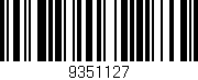 Código de barras (EAN, GTIN, SKU, ISBN): '9351127'