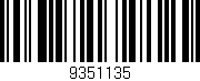 Código de barras (EAN, GTIN, SKU, ISBN): '9351135'