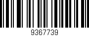 Código de barras (EAN, GTIN, SKU, ISBN): '9367739'