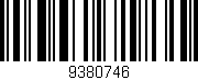 Código de barras (EAN, GTIN, SKU, ISBN): '9380746'
