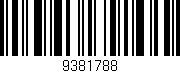 Código de barras (EAN, GTIN, SKU, ISBN): '9381788'