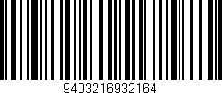 Código de barras (EAN, GTIN, SKU, ISBN): '9403216932164'