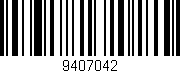 Código de barras (EAN, GTIN, SKU, ISBN): '9407042'