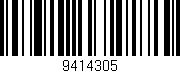 Código de barras (EAN, GTIN, SKU, ISBN): '9414305'