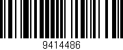 Código de barras (EAN, GTIN, SKU, ISBN): '9414486'