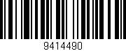 Código de barras (EAN, GTIN, SKU, ISBN): '9414490'