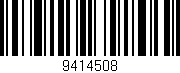 Código de barras (EAN, GTIN, SKU, ISBN): '9414508'