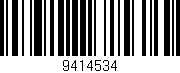Código de barras (EAN, GTIN, SKU, ISBN): '9414534'