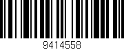 Código de barras (EAN, GTIN, SKU, ISBN): '9414558'