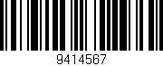 Código de barras (EAN, GTIN, SKU, ISBN): '9414567'