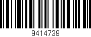 Código de barras (EAN, GTIN, SKU, ISBN): '9414739'