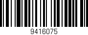 Código de barras (EAN, GTIN, SKU, ISBN): '9416075'