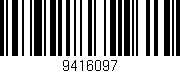 Código de barras (EAN, GTIN, SKU, ISBN): '9416097'