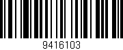 Código de barras (EAN, GTIN, SKU, ISBN): '9416103'