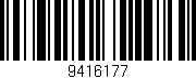Código de barras (EAN, GTIN, SKU, ISBN): '9416177'