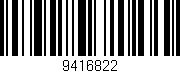 Código de barras (EAN, GTIN, SKU, ISBN): '9416822'