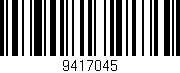 Código de barras (EAN, GTIN, SKU, ISBN): '9417045'