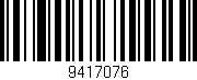 Código de barras (EAN, GTIN, SKU, ISBN): '9417076'
