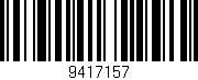 Código de barras (EAN, GTIN, SKU, ISBN): '9417157'
