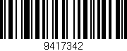 Código de barras (EAN, GTIN, SKU, ISBN): '9417342'