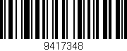 Código de barras (EAN, GTIN, SKU, ISBN): '9417348'