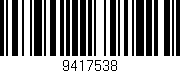 Código de barras (EAN, GTIN, SKU, ISBN): '9417538'