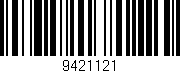 Código de barras (EAN, GTIN, SKU, ISBN): '9421121'