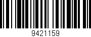 Código de barras (EAN, GTIN, SKU, ISBN): '9421159'