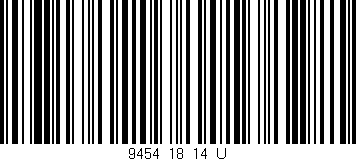 Código de barras (EAN, GTIN, SKU, ISBN): '9454_18_14_U'