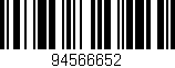 Código de barras (EAN, GTIN, SKU, ISBN): '94566652'