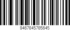 Código de barras (EAN, GTIN, SKU, ISBN): '9467845785645'