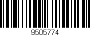 Código de barras (EAN, GTIN, SKU, ISBN): '9505774'