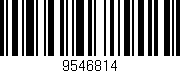 Código de barras (EAN, GTIN, SKU, ISBN): '9546814'