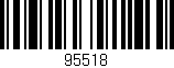 Código de barras (EAN, GTIN, SKU, ISBN): '95518'