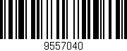 Código de barras (EAN, GTIN, SKU, ISBN): '9557040'