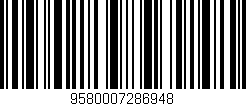 Código de barras (EAN, GTIN, SKU, ISBN): '9580007286948'
