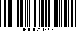Código de barras (EAN, GTIN, SKU, ISBN): '9580007287235'