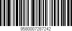 Código de barras (EAN, GTIN, SKU, ISBN): '9580007287242'