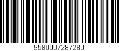 Código de barras (EAN, GTIN, SKU, ISBN): '9580007287280'