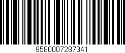 Código de barras (EAN, GTIN, SKU, ISBN): '9580007287341'