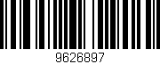 Código de barras (EAN, GTIN, SKU, ISBN): '9626897'