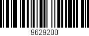 Código de barras (EAN, GTIN, SKU, ISBN): '9629200'