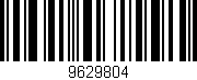 Código de barras (EAN, GTIN, SKU, ISBN): '9629804'