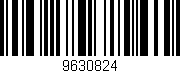 Código de barras (EAN, GTIN, SKU, ISBN): '9630824'